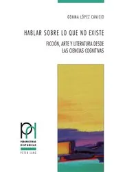 Book cover of Hablar sobre lo que no existe by Georges Güntert