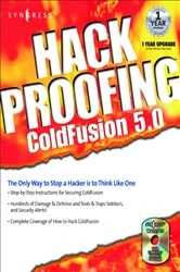Book cover of Hack Proofing ColdFusion by Syngress