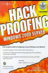 Book cover of Hack Proofing Windows 2000 Server by Syngress