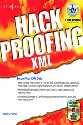 Book cover of Hack Proofing XML by Syngress