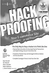 Book cover of Hack Proofing Your E-commerce Web Site by Syngress
