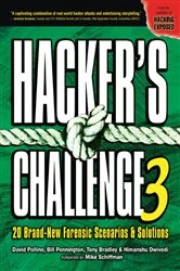 Book cover of Hacker's Challenge 3 (3rd ed.) by David Pollino