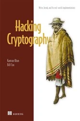 Book cover of Hacking Cryptography by Kamran Khan