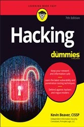 Book cover of Hacking For Dummies (7th ed.) by Kevin Beaver