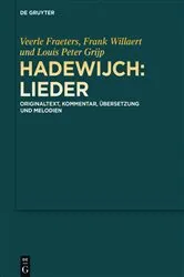 Book cover of Hadewijch: Lieder by Veerle Fraeters