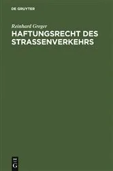 Book cover of Haftungsrecht des Straßenverkehrs (4th ed.) by Unknown
