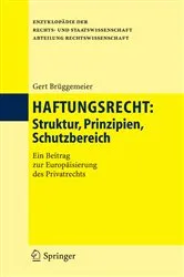 Book cover of Haftungsrecht by Gert Brüggemeier