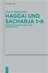Book cover of Haggai und Sacharja 1-8 by Martin Hallaschka
