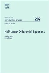 Book cover of Half-Linear Differential Equations by Unknown