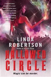 Book cover of Hallowed Circle by Linda Robertson