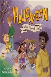 Book cover of Halloween Safety Tips with Lola by Kafilat Shobajo