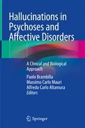 Book cover of Hallucinations in Psychoses and Affective Disorders by Paolo Brambilla
