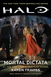 Book cover of Halo: Mortal Dictata by Karen Traviss