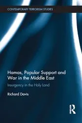 Book cover of Hamas, Popular Support and War in the Middle East by Richard Davis