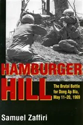Book cover of Hamburger Hill by Samuel Zaffiri