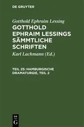 Book cover of Hamburgische Dramaturgie, Teil 2 by Karl Lachmann