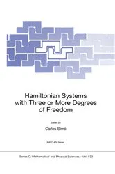 Book cover of Hamiltonian Systems with Three or More Degrees of Freedom by Carles Simó