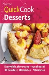 Book cover of Hamlyn QuickCook: Desserts by Denise Smart