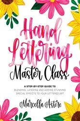 Book cover of Hand Lettering Master Class by Marcella Astore