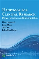 Book cover of Handbook for Clinical Research by Flora Hammond
