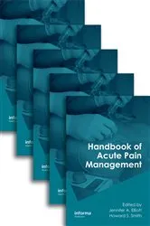 Book cover of Handbook of Acute Pain Management by Unknown