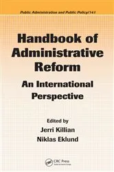Book cover of Handbook of Administrative Reform by Unknown