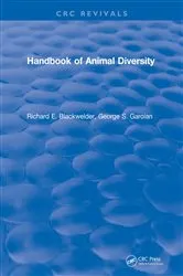 Book cover of Handbook of Animal Diversity by Richard E. Blackwelder