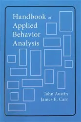 Book cover of Handbook of Applied Behavior Analysis by John Austin