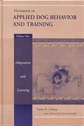 Book cover of Handbook of Applied Dog Behavior and Training, Adaptation and Learning by Steven R. Lindsay