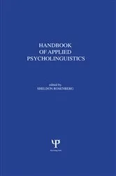 Book cover of Handbook of Applied Psycholinguistics by S. Rosenberg