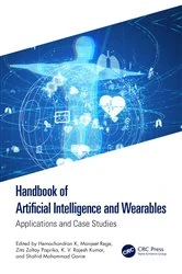 Book cover of Handbook of Artificial Intelligence and Wearables by Hemachandran K