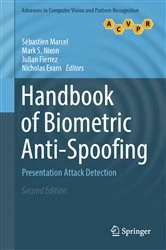 Book cover of Handbook of Biometric Anti-Spoofing (2nd ed.) by Sébastien Marcel