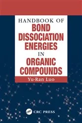 Book cover of Handbook of Bond Dissociation Energies in Organic Compounds by Yu-Ran Luo