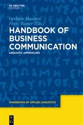 Book cover of Handbook of Business Communication by Unknown