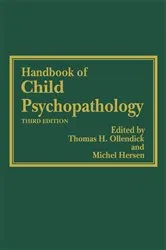 Book cover of Handbook of Child Psychopathology (3rd ed.) by Thomas H. Ollendick