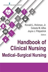 Book cover of Handbook of Clinical Nursing: Medical-Surgical Nursing by Ronald Hickman