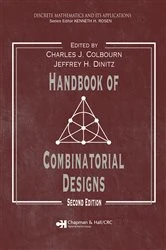 Book cover of Handbook of Combinatorial Designs (2nd ed.) by Charles J. Colbourn