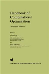 Book cover of Handbook of Combinatorial Optimization by Ding-Zhu Du