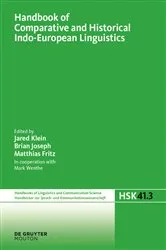 Book cover of Handbook of Comparative and Historical Indo-European Linguistics by Unknown