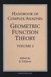 Book cover of Handbook of Complex Analysis by Unknown