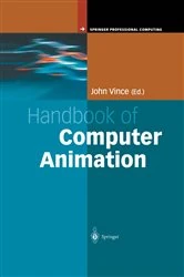 Book cover of Handbook of Computer Animation by John Vince
