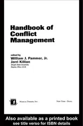 Book cover of Handbook of Conflict Management by Unknown