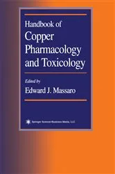 Book cover of Handbook of Copper Pharmacology and Toxicology by Edward J. Massaro