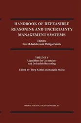 Book cover of Handbook of Defeasible Reasoning and Uncertainty Management Systems by Unknown
