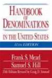 Book cover of Handbook of Denominations in the United States (11th ed.) by Frank S. Mead
