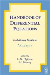 Book cover of Handbook of Differential Equations: Evolutionary Equations by Unknown