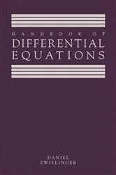 Book cover of Handbook of Differential Equations by Daniel Zwillinger
