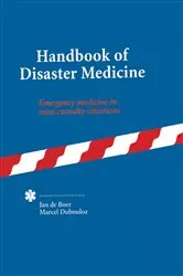 Book cover of Handbook of Disaster Medicine by Jan de Boer