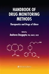 Book cover of Handbook of Drug Monitoring Methods by Amitava Dasgupta