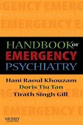 Book cover of Handbook of Emergency Psychiatry by Hani R. Khouzam